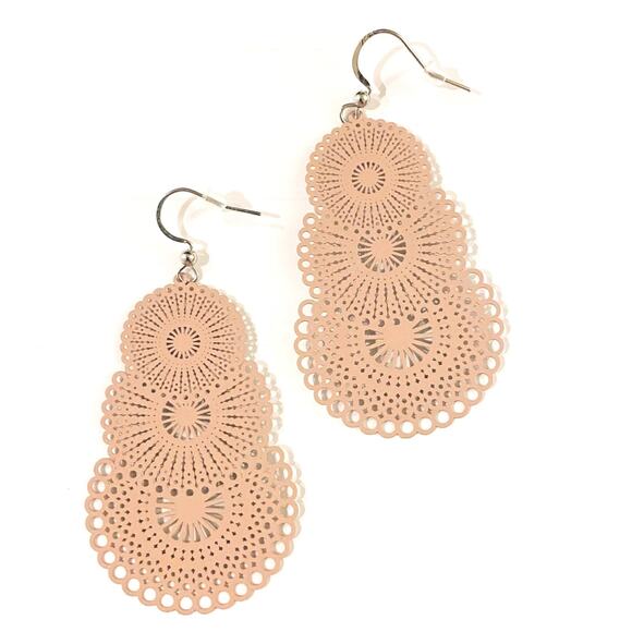 Boho Cutout Earrings - Picture 1 of 1